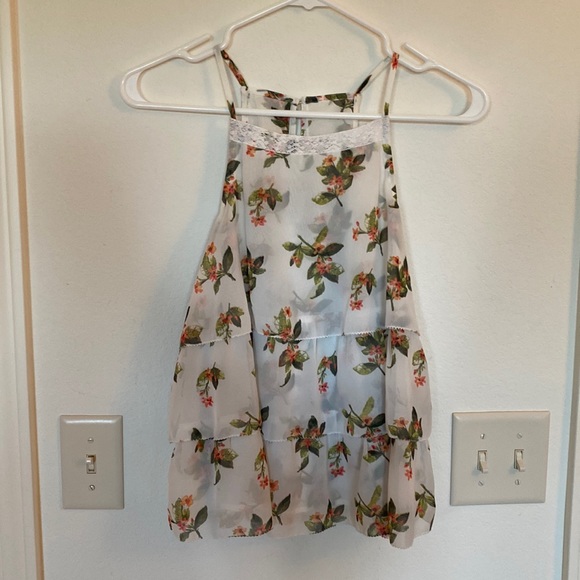 Abercrombie & Fitch Tops - A&F Tier Floral Tank